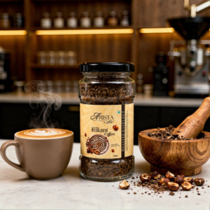 Premium Instant Coffee |ROASTED HAZELNUT 50g